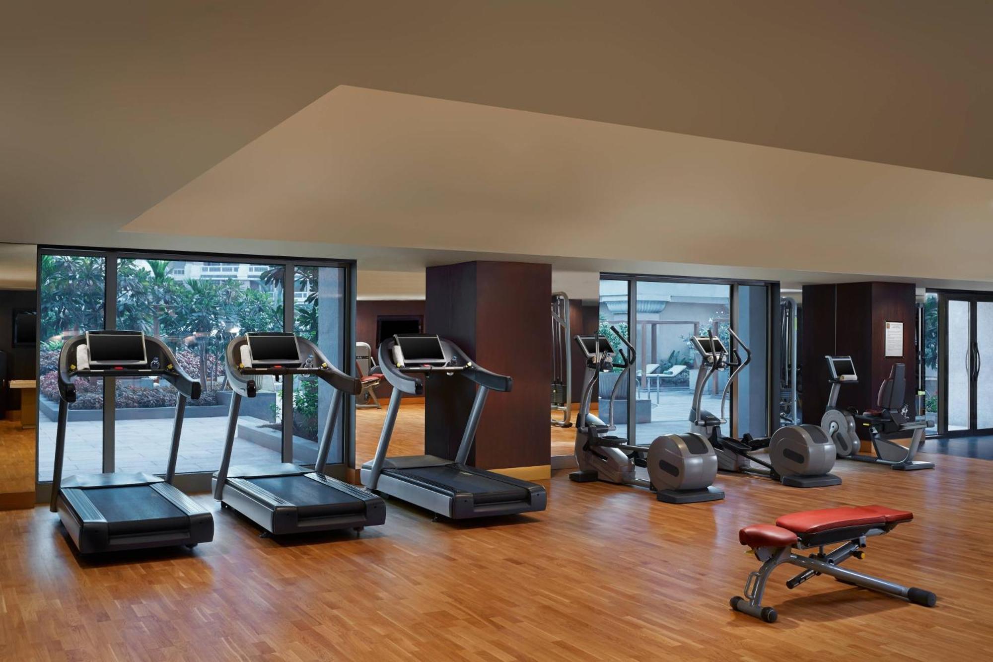 Itc Grand Chola, A Luxury Collection Hotel, Τσενάι Εξωτερικό φωτογραφία The gym at the hotel