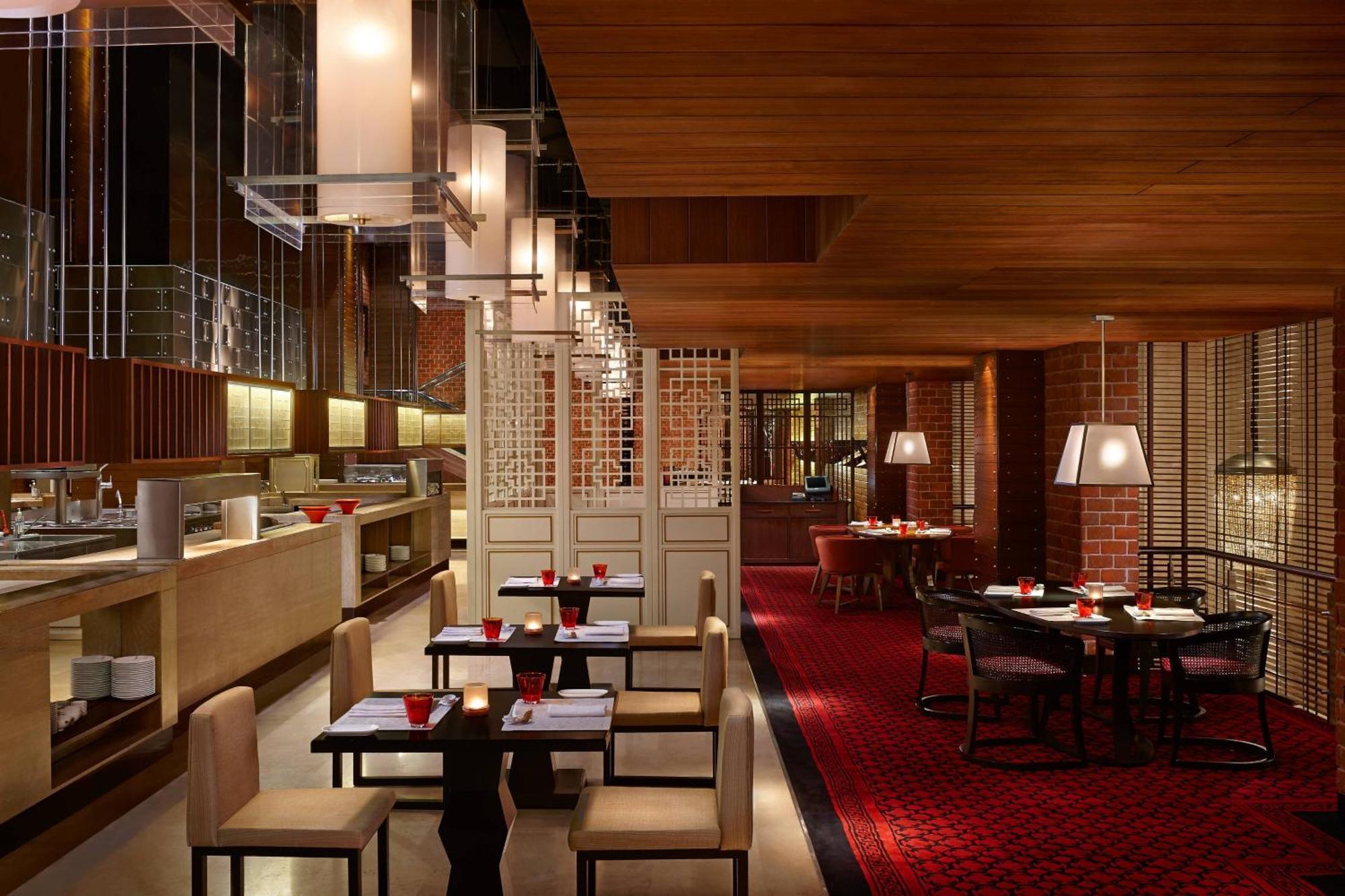 Itc Grand Chola, A Luxury Collection Hotel, Τσενάι Εξωτερικό φωτογραφία The interior of the restaurant